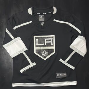 Fanatics Black and White LA Hockey Jersey